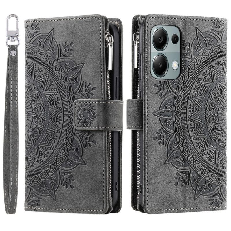 Kotelot Xiaomi Redmi Note 13 Pro 4g Mandala-nahkaefekti