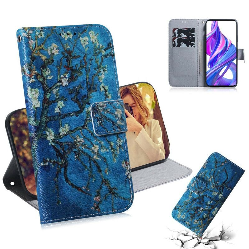 Kotelot Huawei P Smart Pro / Honor 9X Pro Kukkivat Oksat