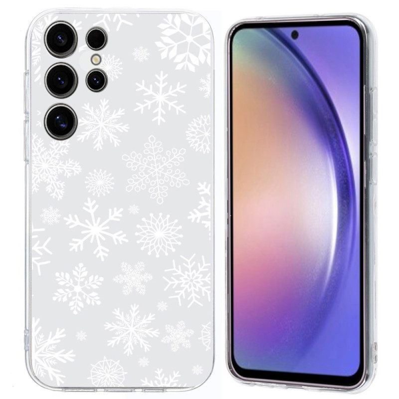 Case Samsung Galaxy S25 Ultra 5g Puhelinkuoret Lumihiutale