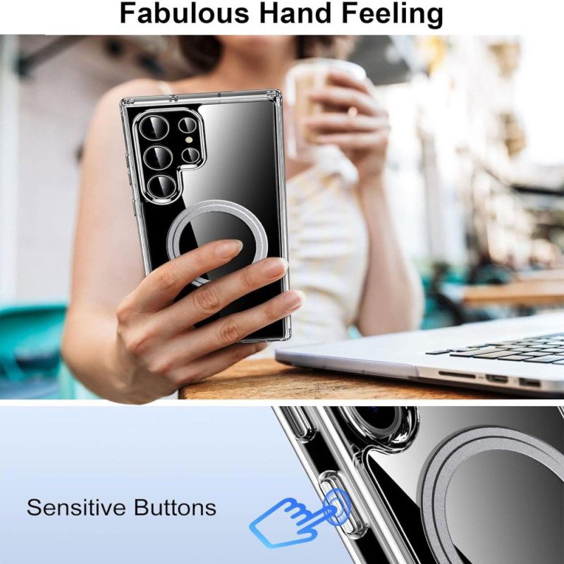 Case Samsung Galaxy S25 Ultra 5g Puhelinkuoret Magsafe-yhteensopiva Suojakotelo