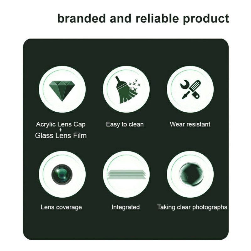 Karkaistusta Lasista Valmistettu Linssinsuoja Samsung Galaxy S25 Ultra 5g (musta Versio)