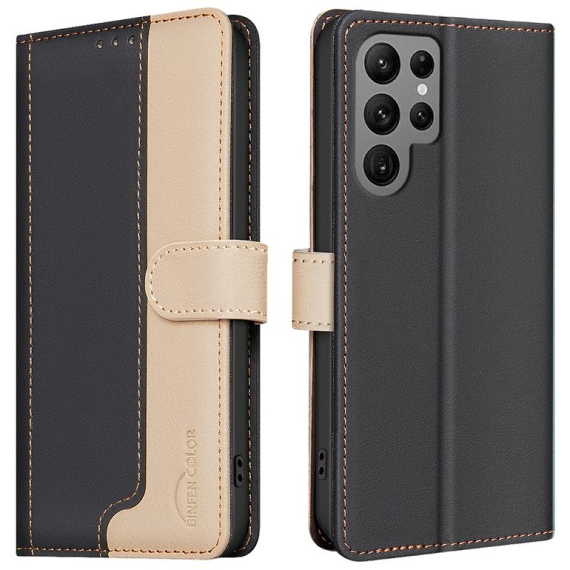 Kotelot Samsung Galaxy S25 Ultra 5g Kaksivärinen Rfid-suojattu Binfen Color