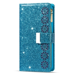 Kotelot Samsung Galaxy S25 Ultra 5g Paljetteja Hopeisella Soljella