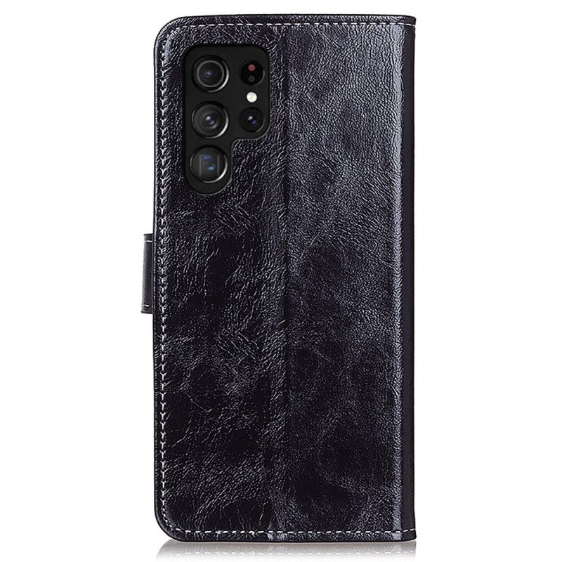 Kotelot Samsung Galaxy S25 Ultra 5g Puhelinkuoret Kiiltävä Tekonahka