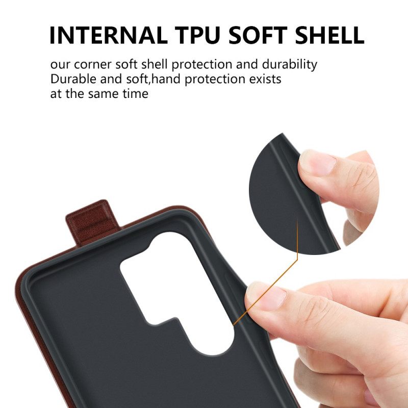 Kotelot Samsung Galaxy S25 Ultra 5g Pystysuora Läppä Suojakuori