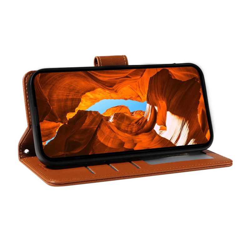 Kotelot Samsung Galaxy S25 Ultra 5g Rfid-nahkalompakko Hihnalla