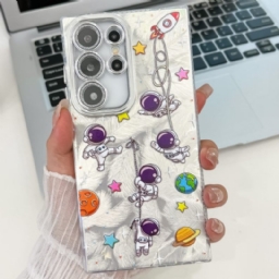 Kuori Samsung Galaxy S25 Ultra 5g Astronautti Linssinsuojalla