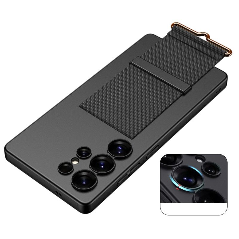 Kuori Samsung Galaxy S25 Ultra 5g Gkk-hihna Ja Jalusta