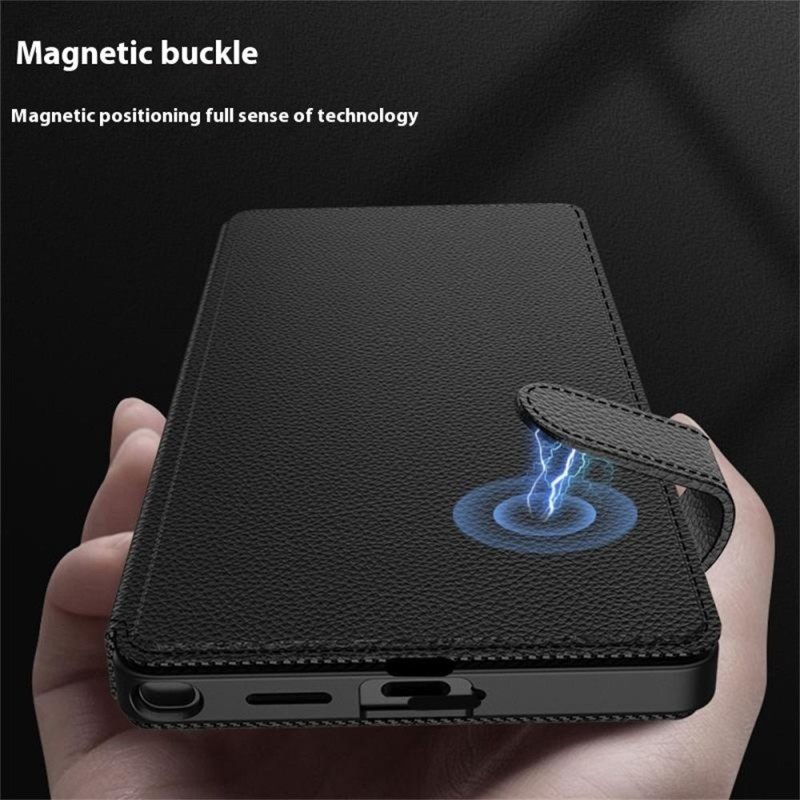 Kuori Samsung Galaxy S25 Ultra 5g Gkk-korttikotelolla Ja Jalustalla