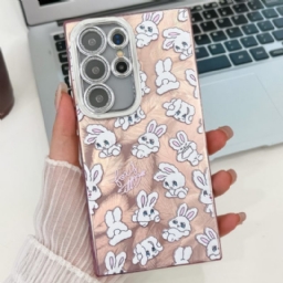 Kuori Samsung Galaxy S25 Ultra 5g Hauskoja Pupuja Linssinsuojalla