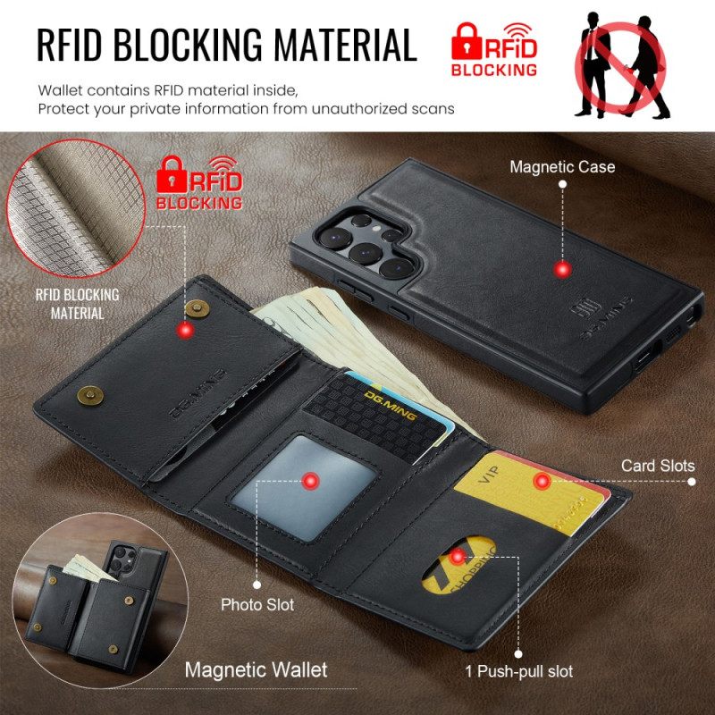 Kuori Samsung Galaxy S25 Ultra 5g Irrotettava Magneettinen Lompakko