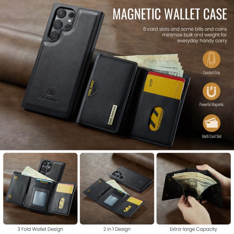 Kuori Samsung Galaxy S25 Ultra 5g Irrotettava Magneettinen Lompakko