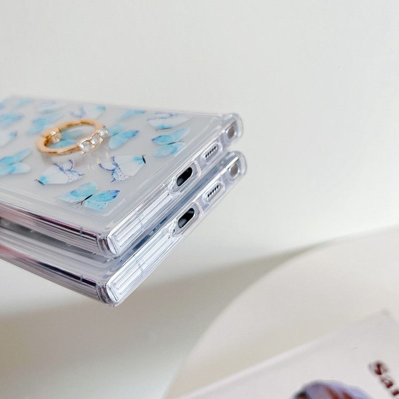 Kuori Samsung Galaxy S25 Ultra 5g Kuviollinen Sormusteline