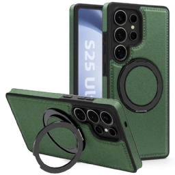 Kuori Samsung Galaxy S25 Ultra 5g Magneettinen Pyörivällä Jalustalla