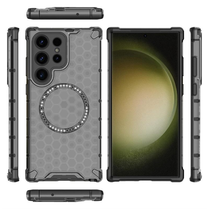 Kuori Samsung Galaxy S25 Ultra 5g Magsafe Honeycomb -yhteensopiva Suojakuori