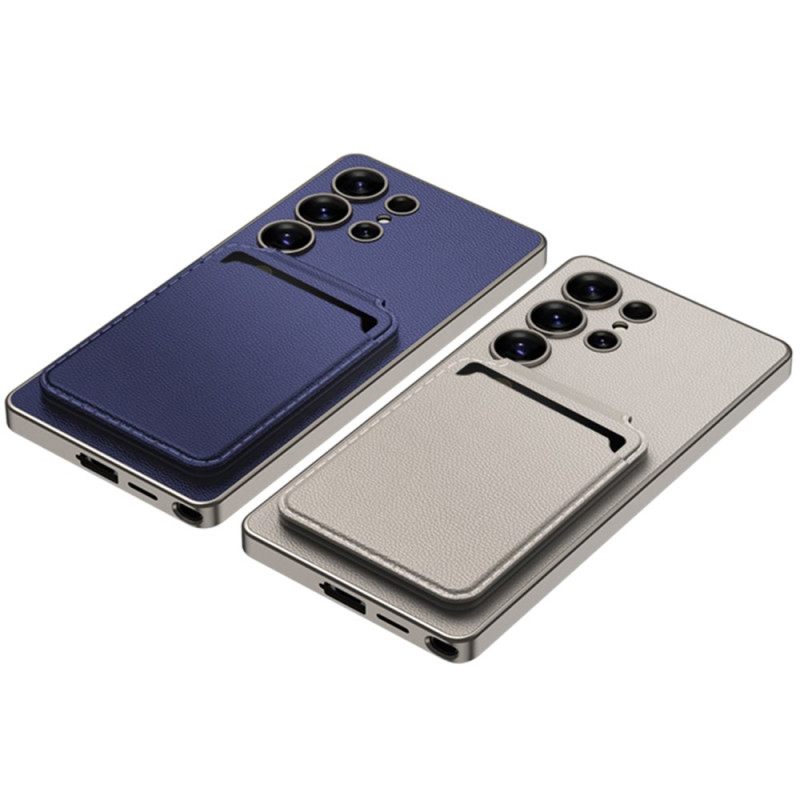Kuori Samsung Galaxy S25 Ultra 5g Magsafe-yhteensopiva Korttikotelon Kanssa Suojakuori
