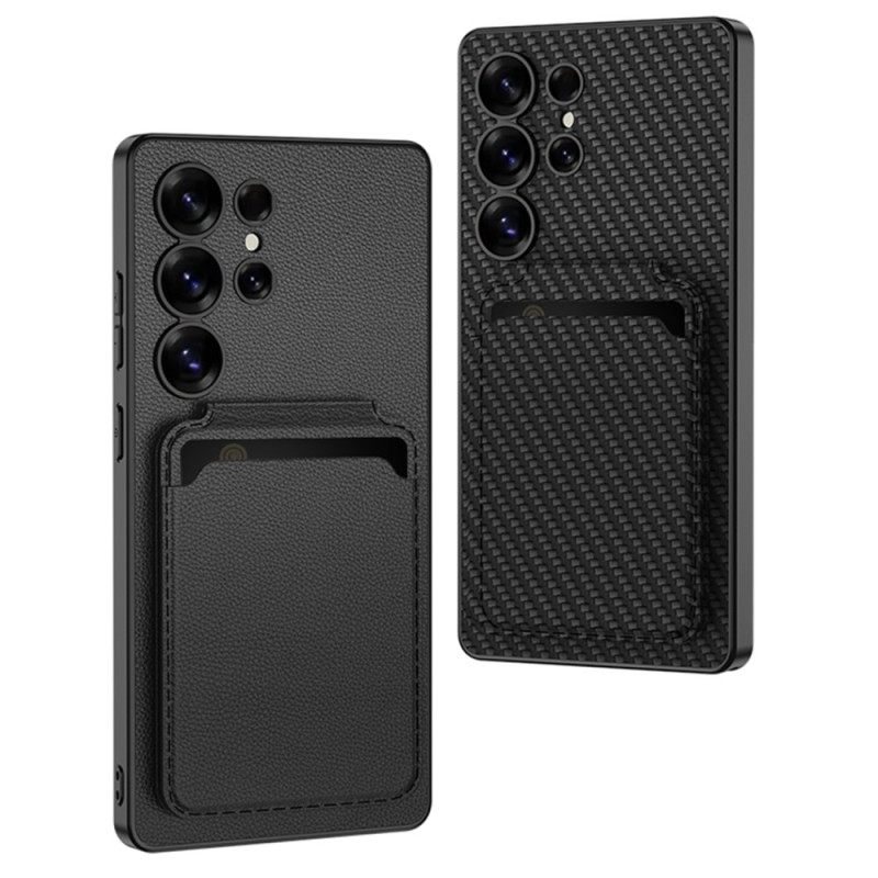 Kuori Samsung Galaxy S25 Ultra 5g Magsafe-yhteensopiva Korttikotelon Kanssa Suojakuori