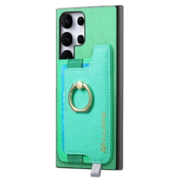 Kuori Samsung Galaxy S25 Ultra 5g Mokkanahkainen Irrotettava Korttikotelo Suojakuori