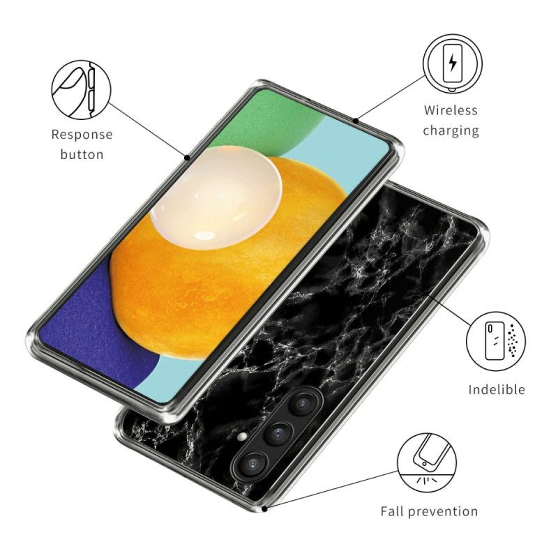 Kuori Samsung Galaxy S25 Ultra 5g Musta Marmori