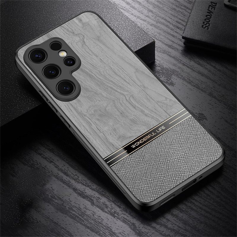 Kuori Samsung Galaxy S25 Ultra 5g Puukuvio Suojakuori