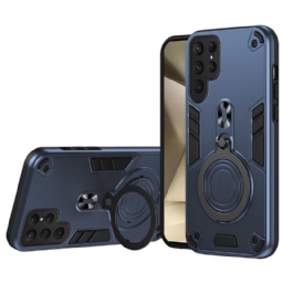 Kuori Samsung Galaxy S25 Ultra 5g Pyörivä Jalusta Ja Iskunkestävä Suoja