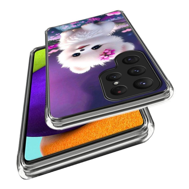 Kuori Samsung Galaxy S25 Ultra 5g Valkoinen Pentu Suojakuori