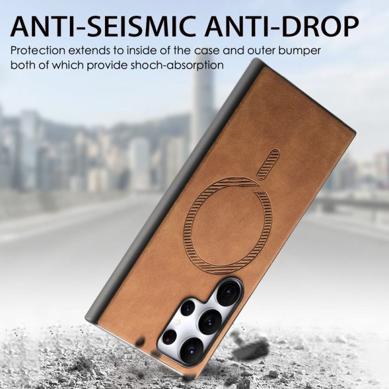 Kuori Samsung Galaxy S25 Ultra 5g Vintage Magsafe -yhteensopiva