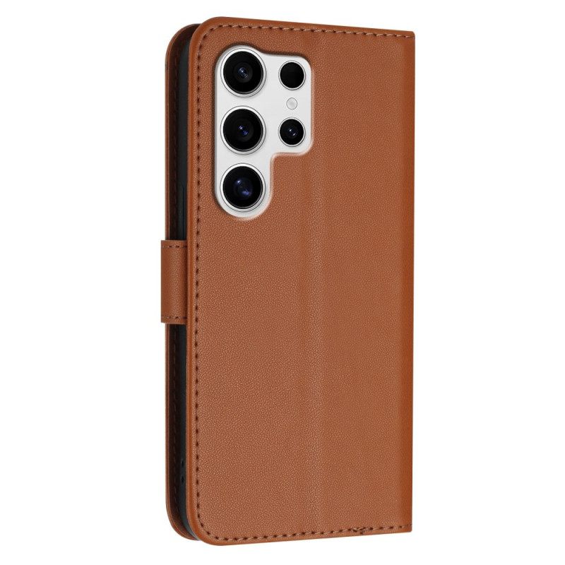 Nahkakotelo Samsung Galaxy S25 Ultra 5g Kolmiokuvio