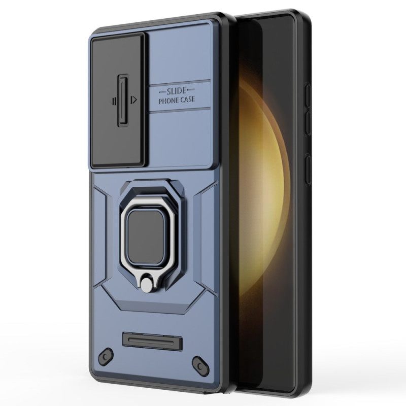 Puhelinkuoret Samsung Galaxy S25 Ultra 5g Kestävä Rengas Linssinsuojalla