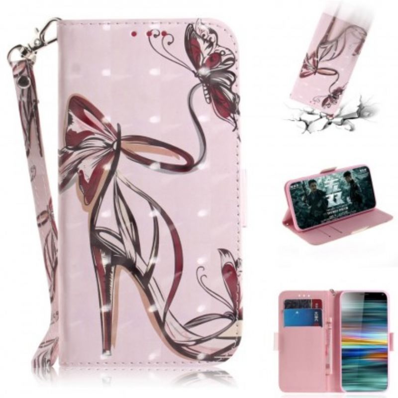 Kotelot Sony Xperia 10 Suojaketju Kuori Strappy Pump