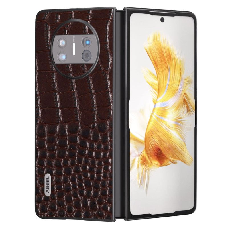 Kuori Huawei Mate X3 Aito Krokotiilityylinen Abeel