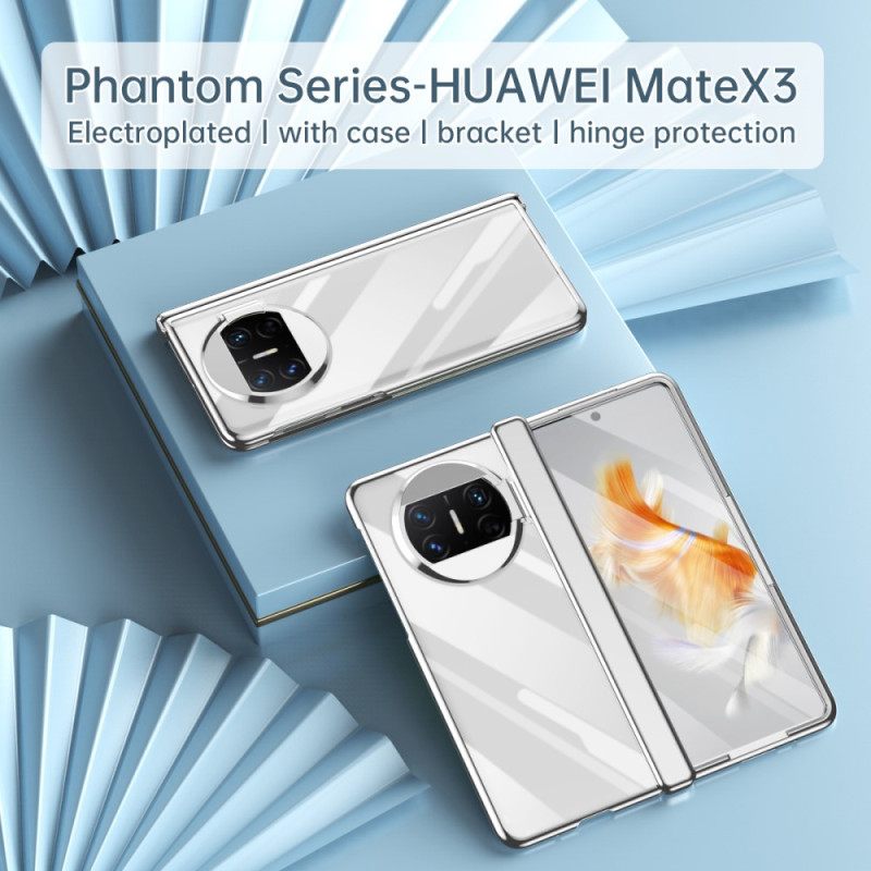 Kuori Huawei Mate X3 Renkaan Ja Näytönsuojan Kanssa