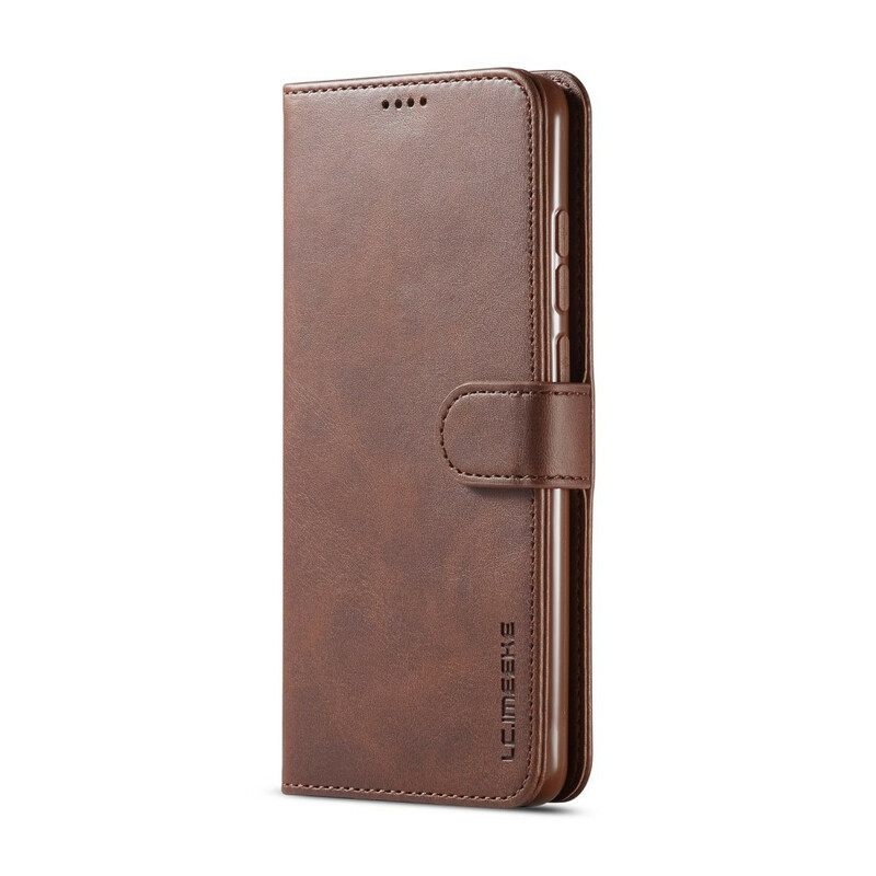 Flip Case Xiaomi Redmi Note 8 Pro Lc.imeeke Nahkaefekti