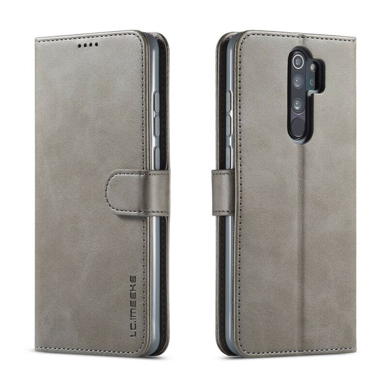 Flip Case Xiaomi Redmi Note 8 Pro Lc.imeeke Nahkaefekti