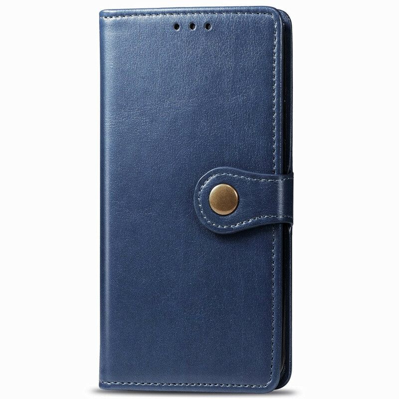 Kotelot Xiaomi Redmi Note 8 Pro Keinonahka Ja Vintage-lukko