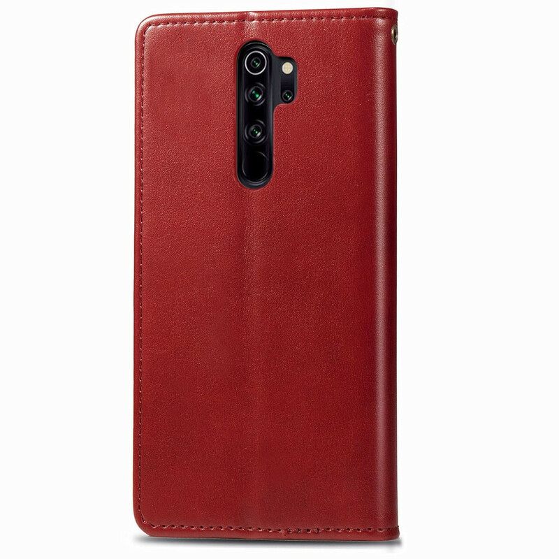 Kotelot Xiaomi Redmi Note 8 Pro Keinonahka Ja Vintage-lukko
