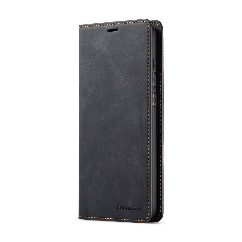 Nahkakotelo Xiaomi Redmi Note 8 Pro Nahkaefekti Forwenw
