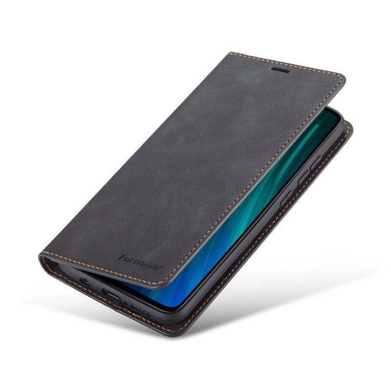 Nahkakotelo Xiaomi Redmi Note 8 Pro Nahkaefekti Forwenw