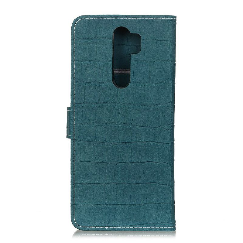 Nahkakotelo Xiaomi Redmi Note 8 Pro Vintage Crocodile Skin Style