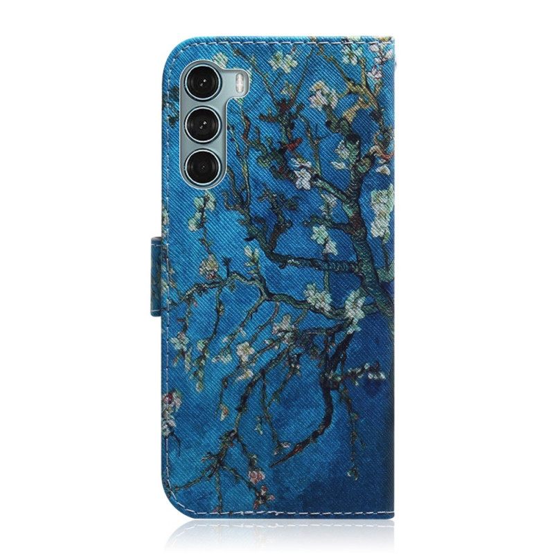 Kotelot Moto G200 5G Kukkivan Puun Oksa