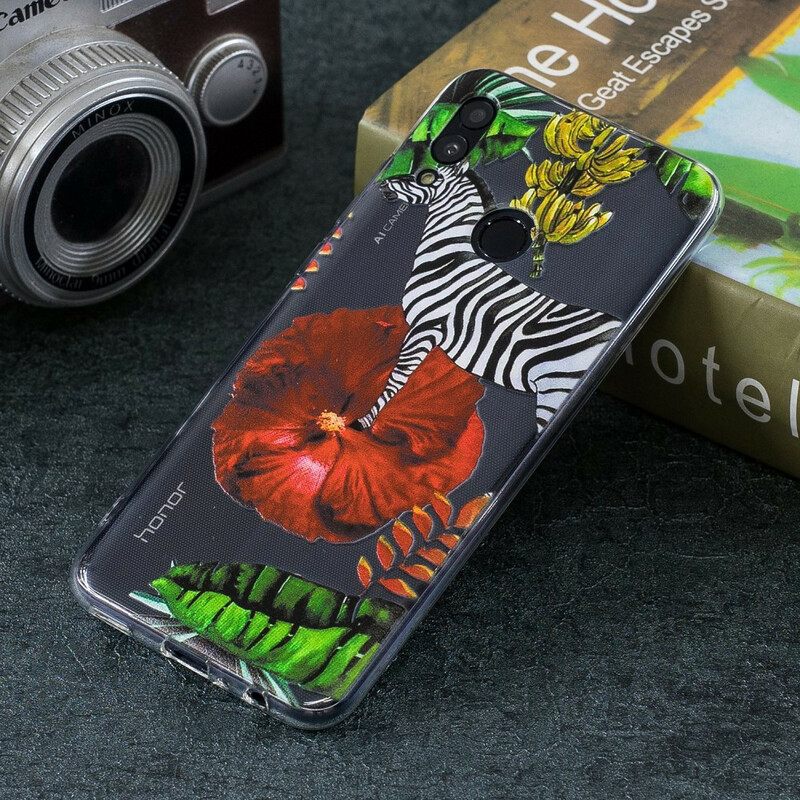 Kuori Huawei P Smart 2019 / Honor 10 Lite Seepra Ja Kukat