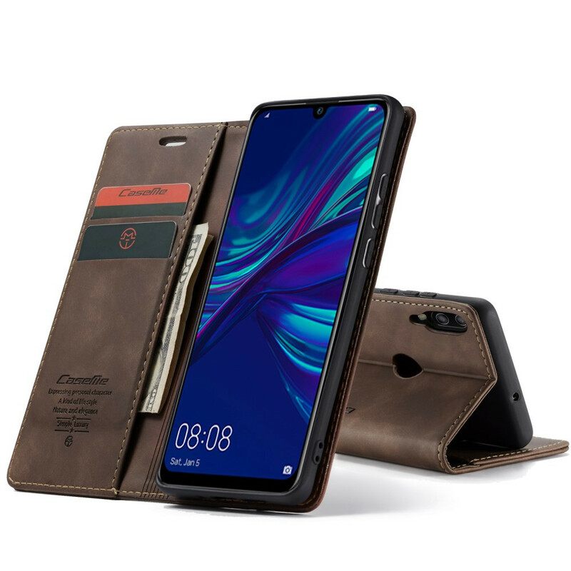 Puhelinkuoret Huawei P Smart 2019 / Honor 10 Lite Kotelot Flip Caseme Keinonahka
