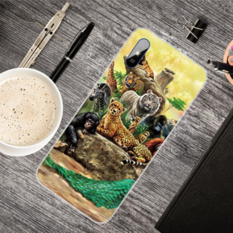 Case Xiaomi Redmi 9A Safari Animals