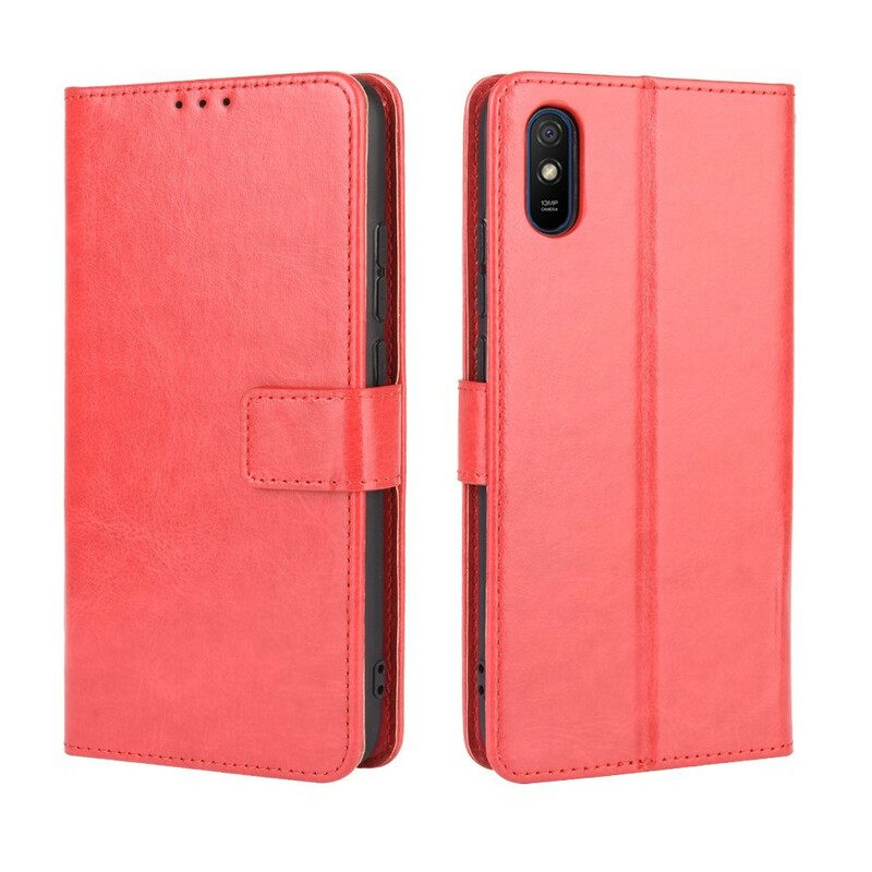 Kotelot Xiaomi Redmi 9A Keinonahka Näyttävä