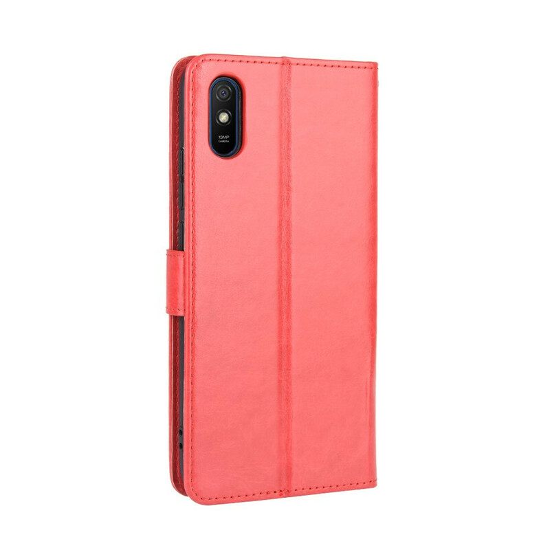 Kotelot Xiaomi Redmi 9A Keinonahka Näyttävä