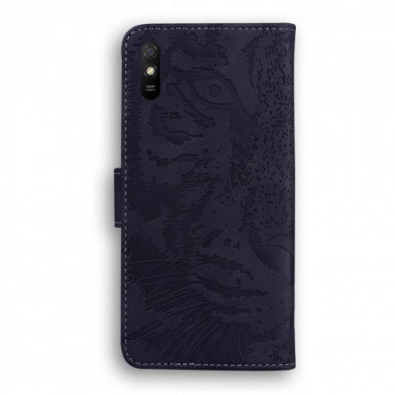 Kotelot Xiaomi Redmi 9A Tiger Face Print