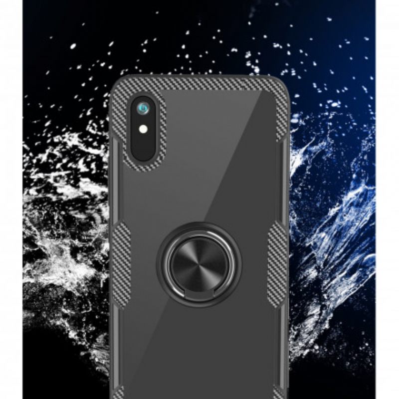 Kuori Xiaomi Redmi 9A Carbon Fiber Metallirengas