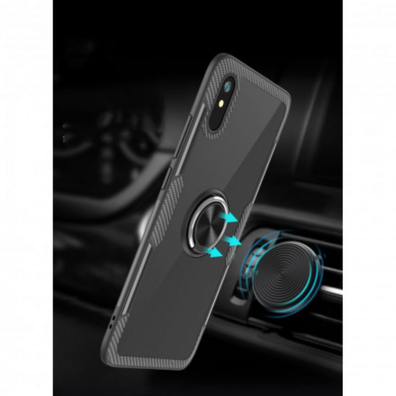 Kuori Xiaomi Redmi 9A Carbon Fiber Metallirengas