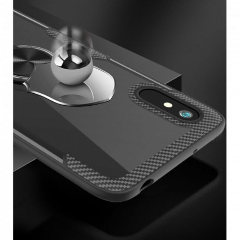 Kuori Xiaomi Redmi 9A Carbon Fiber Metallirengas