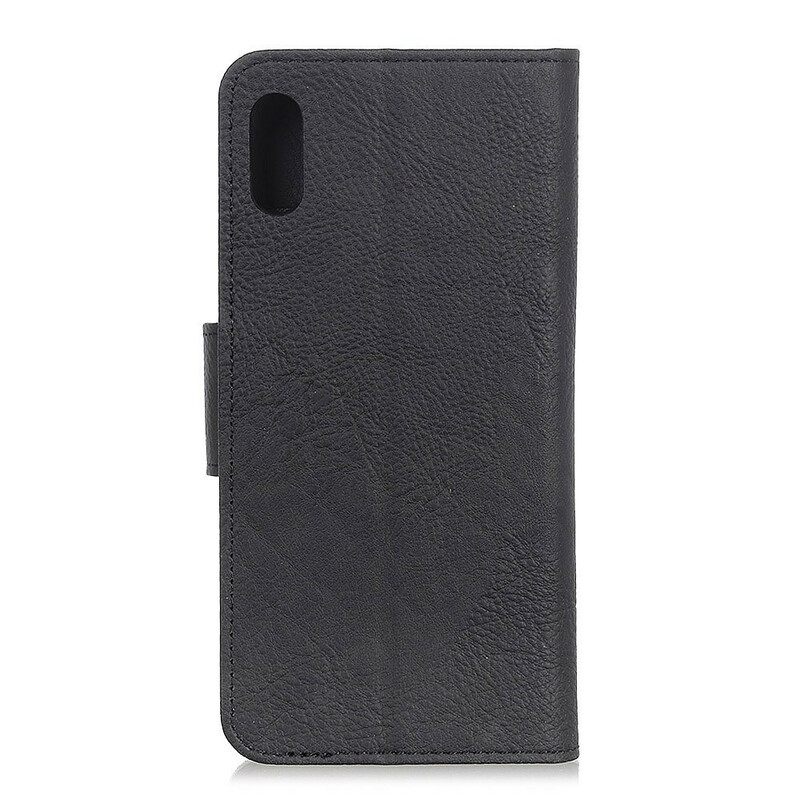 Nahkakotelo Xiaomi Redmi 9A Lychee Texture Plus